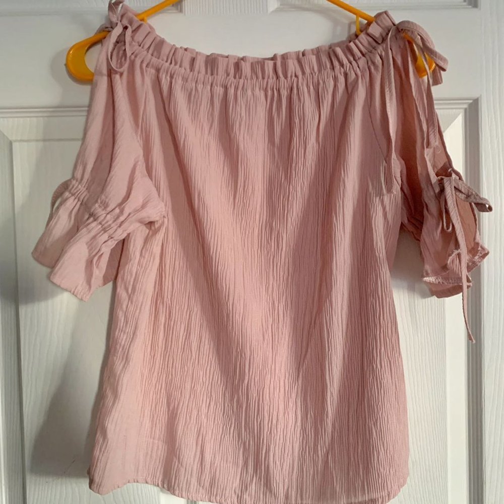 Pink Bowknot Top